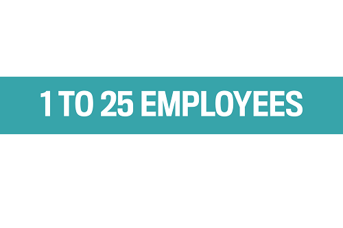 1 to 25 EMPLOYEES