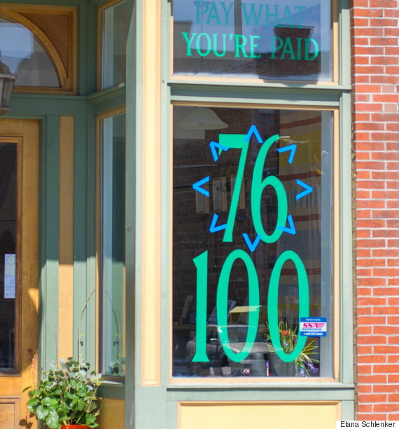Pop-up shop tackles gender wage gap