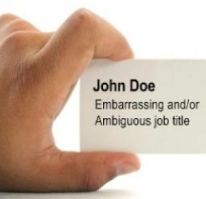Lighter Side: World’s weirdest job titles