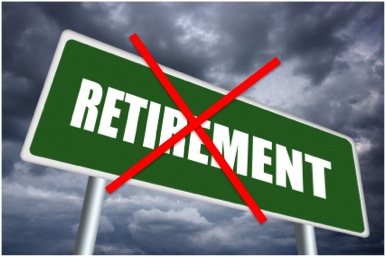15 per cent of Canadians will never retire