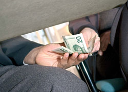 Man banned for collecting commission under the table