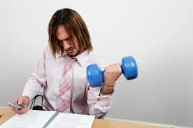 How to exercise at your desk, in secret
