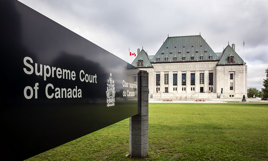 Supreme court hot sale of canada address