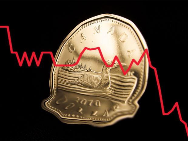 Weak start to 2015 for the loonie