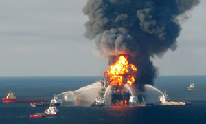 Oil-spill responder charged with insider trading