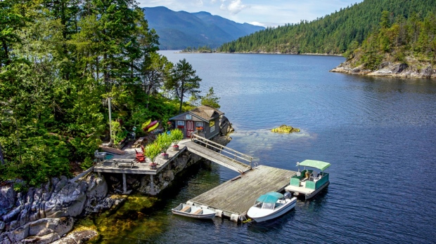 Private BC island for less than the price of a Calgary house