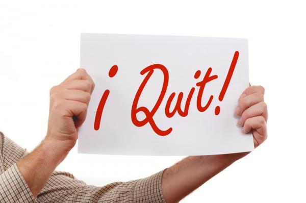 Lighter Side: The best (worst?) ways people have quit